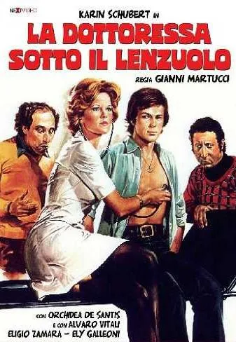 Plakat: La dottoressa sotto il lenzuolo