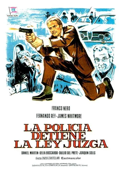 Plakat: La polizia incrimina la legge assolve