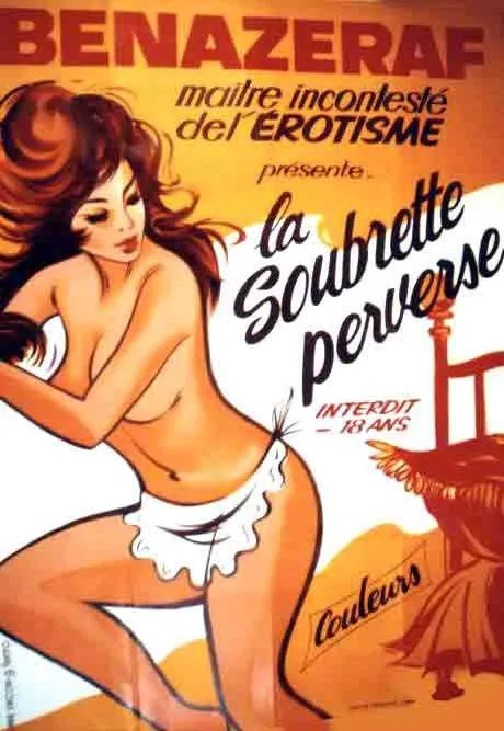 Plakat: La soubrette perverse