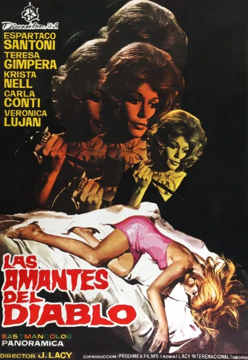 Plakat: Las amantes del diablo