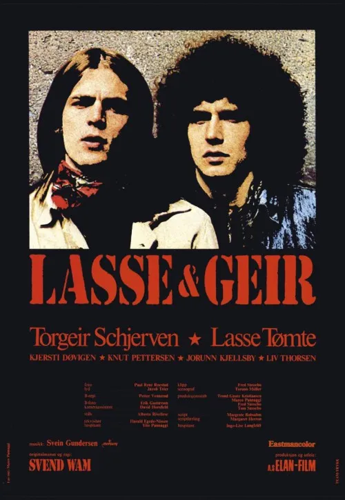 Plakat: Lasse & Geir