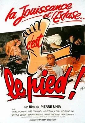 Plakat: Le pied!..