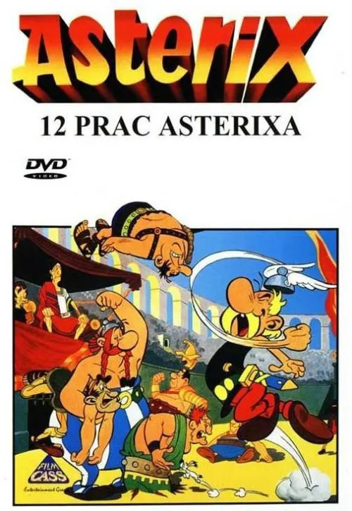 Plakat: 12 prac Asterixa