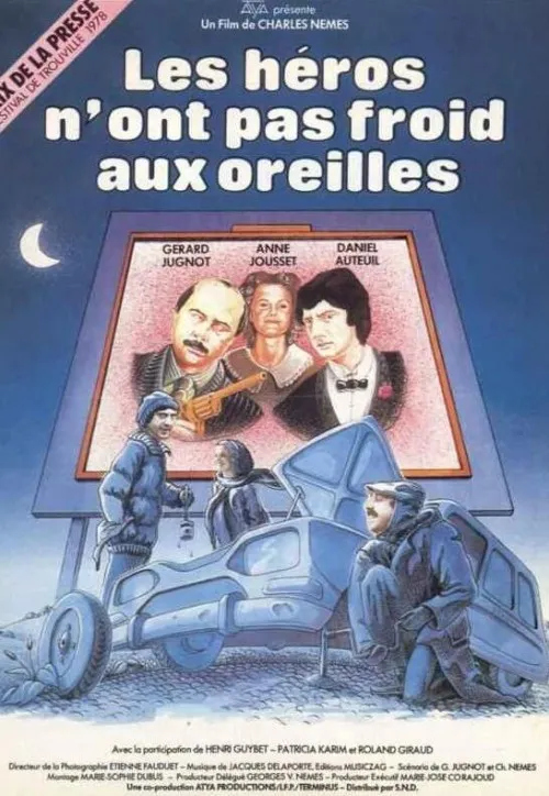 Plakat: Les héros n'ont pas froid aux oreilles