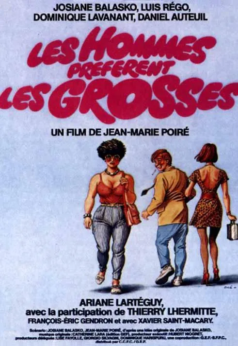 Plakat: Les hommes préfèrent les grosses