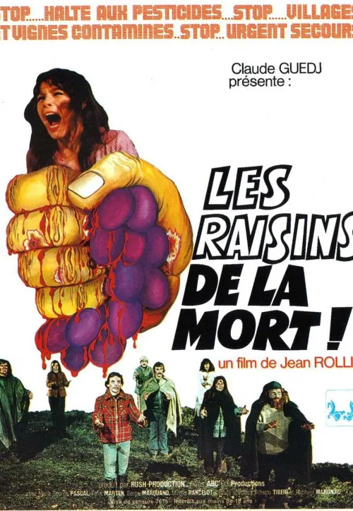 Plakat: Les raisins de la mort