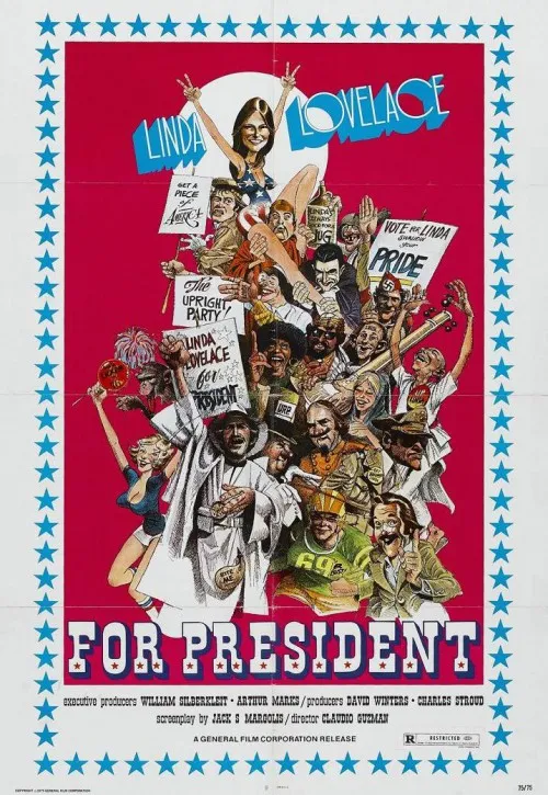 Plakat: Linda Lovelace for President