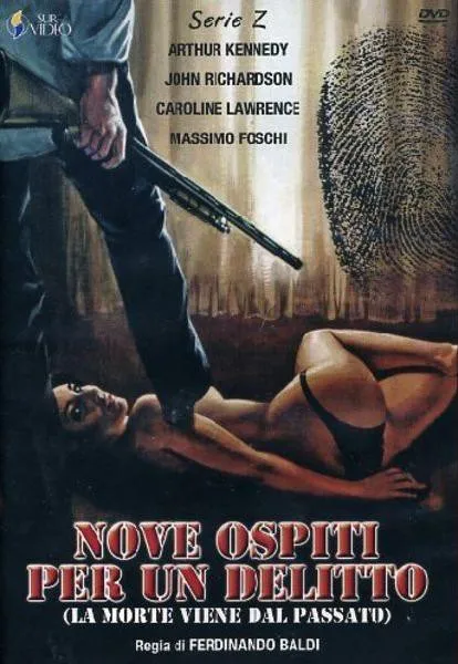 Plakat: Nove ospiti per un delitto