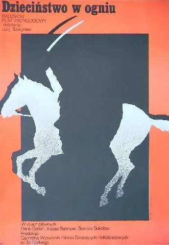 Plakat: Dzieciństwo w ogniu