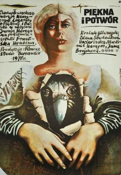 Plakat: Piękna i potwór
