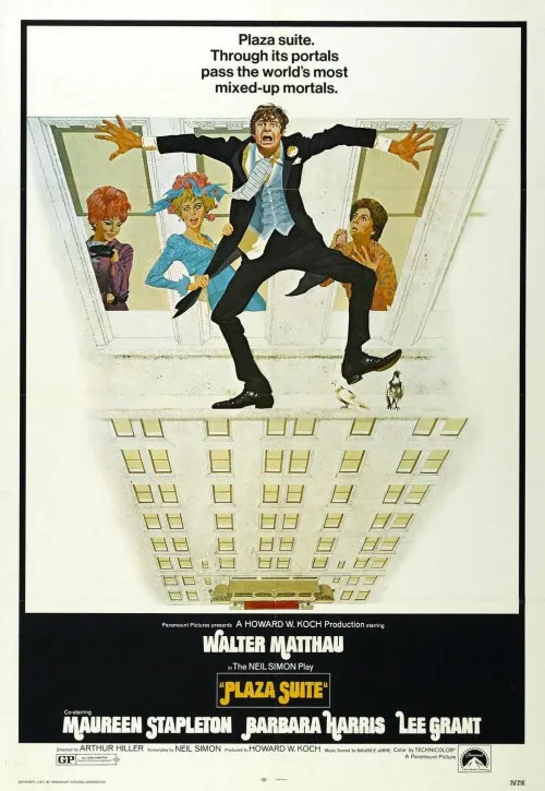 Plakat: Apartament w hotelu Plaza