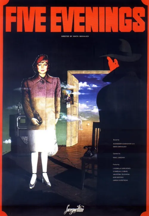 Plakat: Pięć wieczorów