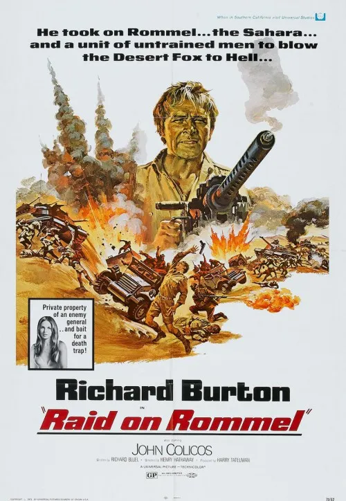 Plakat: Raid on Rommel