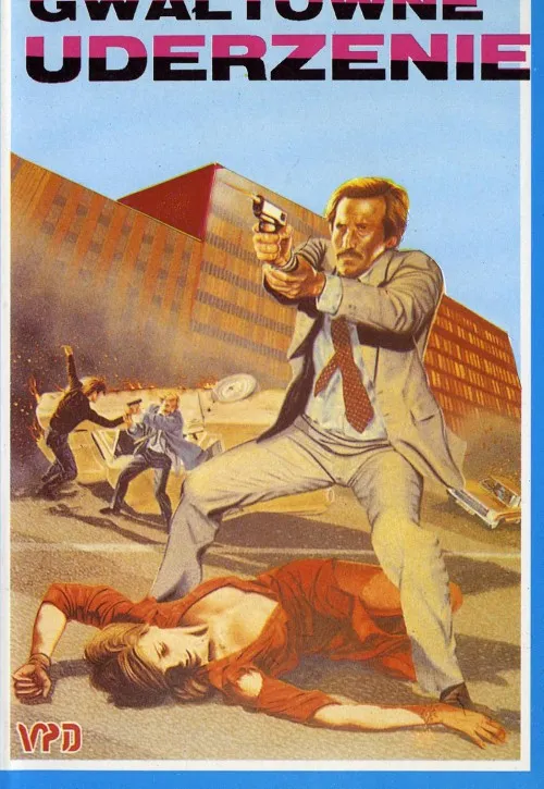 Plakat: Gwałtowne uderzenie