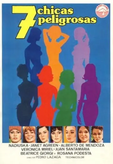 Plakat: Sette ragazze di classe