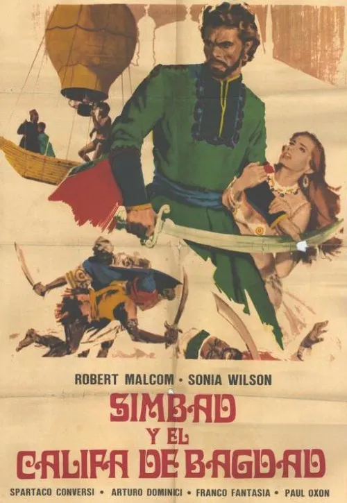 Plakat: Simbad e il califfo di Bagdad