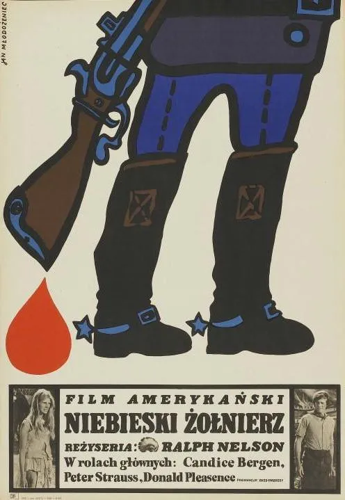Plakat: Niebieski żołnierz