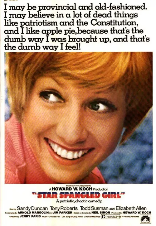 Plakat: Star Spangled Girl