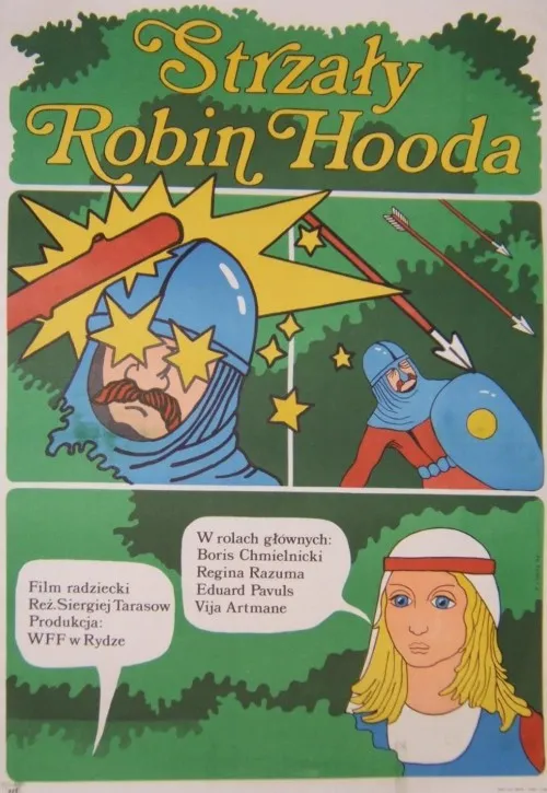 Plakat: Strzały Robin Hooda