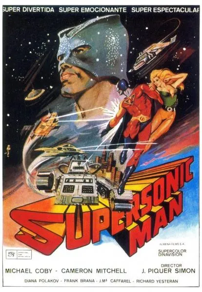 Plakat: Supersonic Man