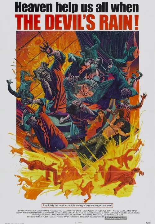 Plakat: Diabelski deszcz