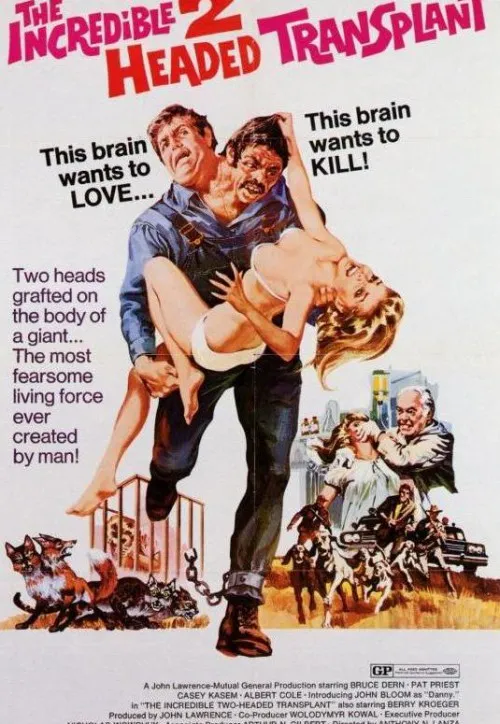 Plakat: The Incredible 2-Headed Transplant