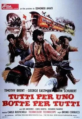 Plakat: Tutti per uno... botte per tutti