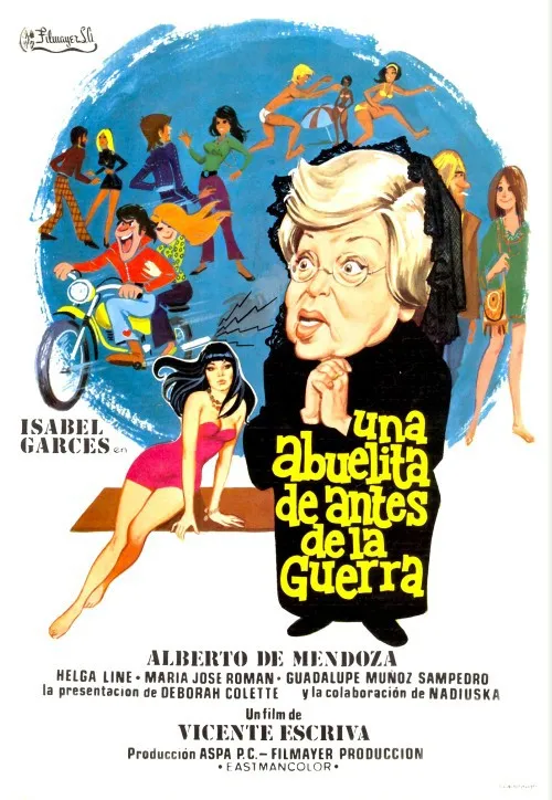 Plakat: Una abuelita de antes de la guerra