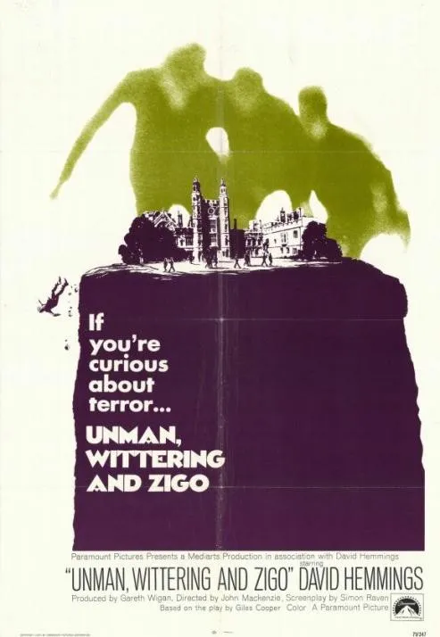 Plakat: Unman, Wittering i Zigo