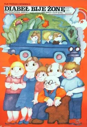 Plakat: Diabeł bije żonę