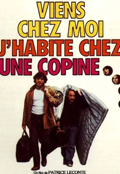 Plakat: Viens chez moi, j'habite chez une copine