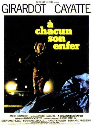 Plakat filmu À chacun son enfer
