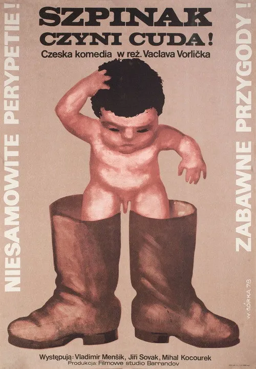 Plakat: Szpinak czyni cuda