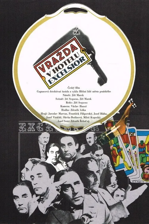 Plakat filmu Vražda v hotelu Excelsior