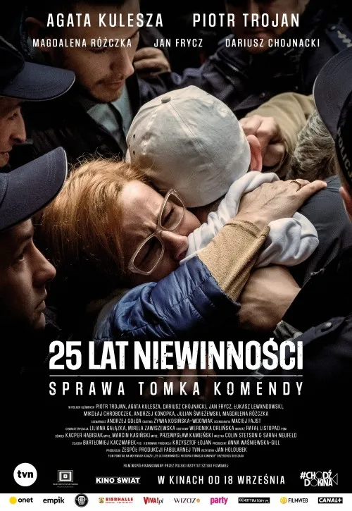 Plakat: 25 lat niewinności