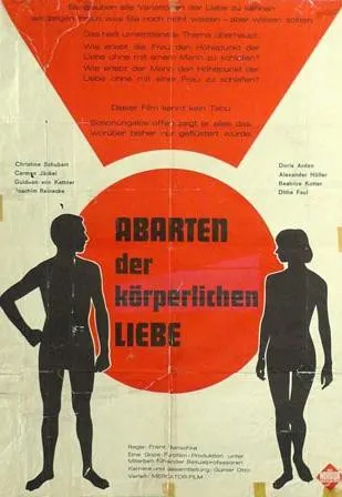 Plakat: Abarten der körperlichen Liebe