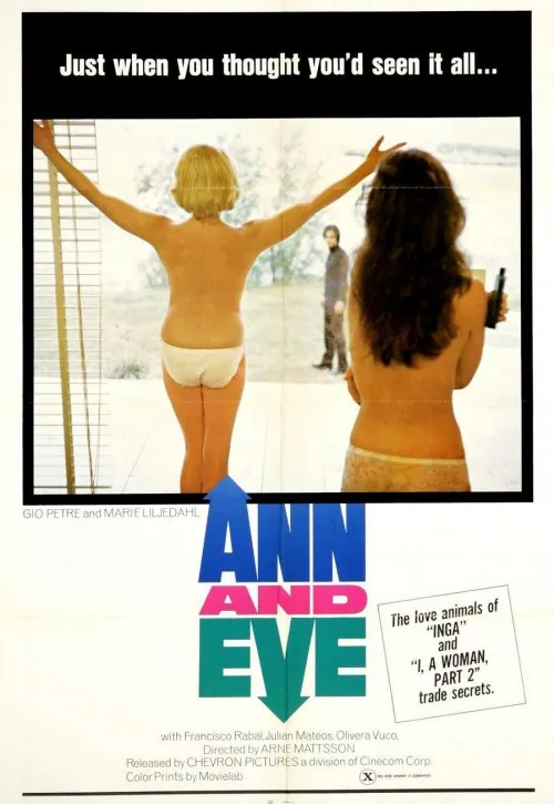 Plakat: Anna i Ewa - Erotycznie