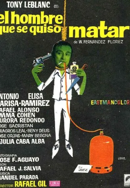 Plakat: El hombre que se quiso matar