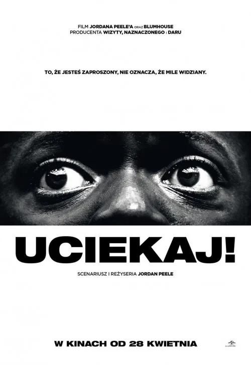 Plakat: Uciekaj!
