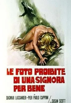 Plakat: Le foto proibite di una signora per bene