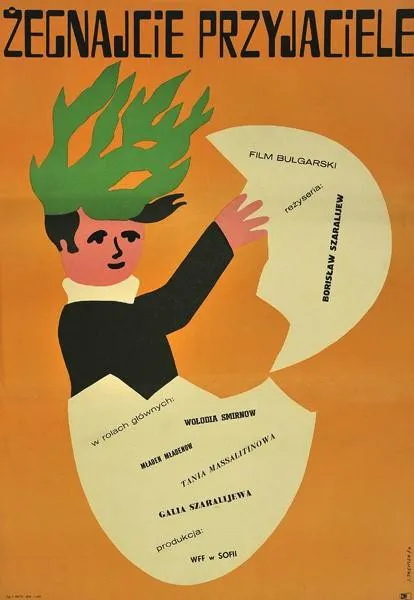 Plakat: Żegnajcie, przyjaciele!