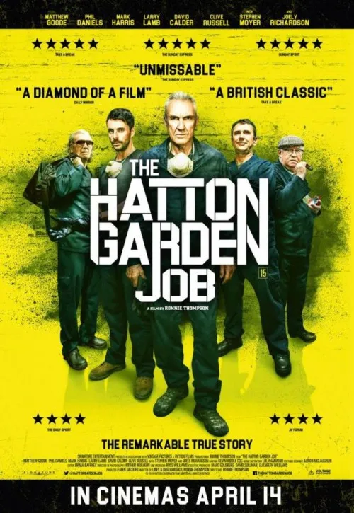 Plakat: Skok na Hatton Garden