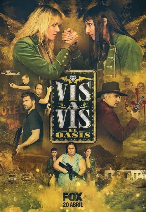 Plakat: Vis a vis: El oasis