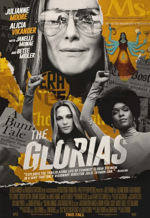 Plakat: Gloria Steinem. Moje życie w drodze