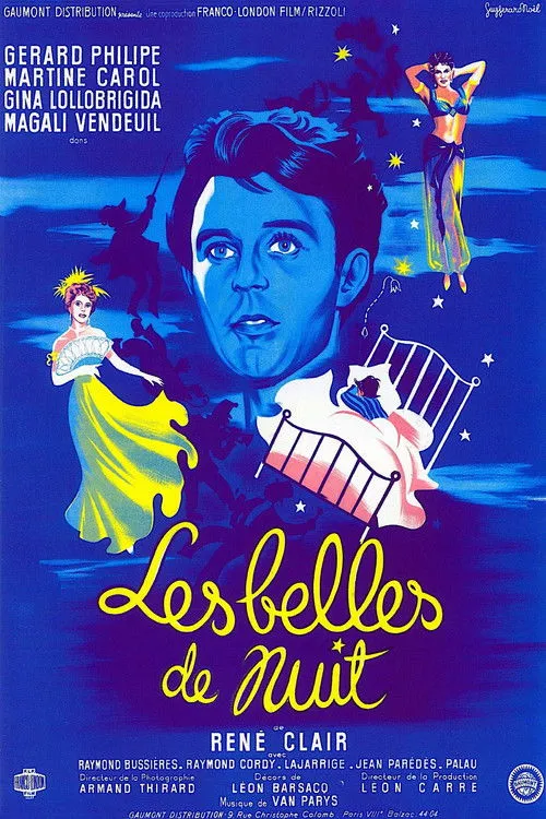 Plakat: Les belles de nuit
