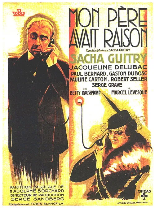 Plakat: Mon père avait raison