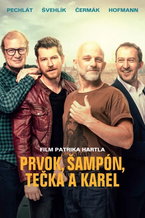 Plakat: Prvok, Sampon, Tecka a Karel