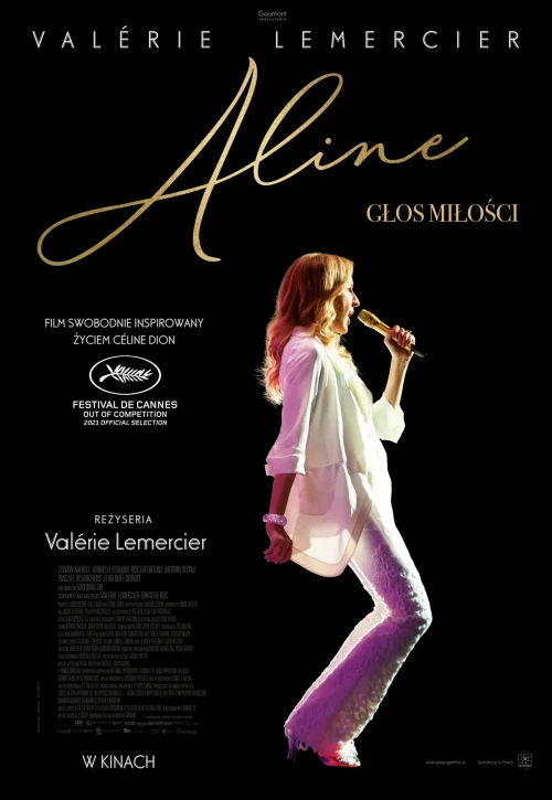 Plakat: Aline. Głos miłości