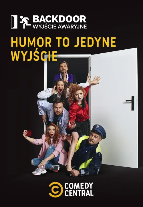 Plakat: Backdoor. Wyjście awaryjne