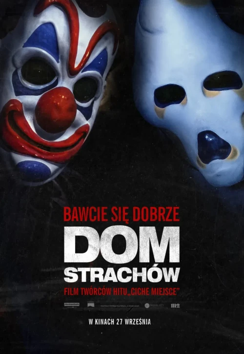 Plakat: Dom strachów